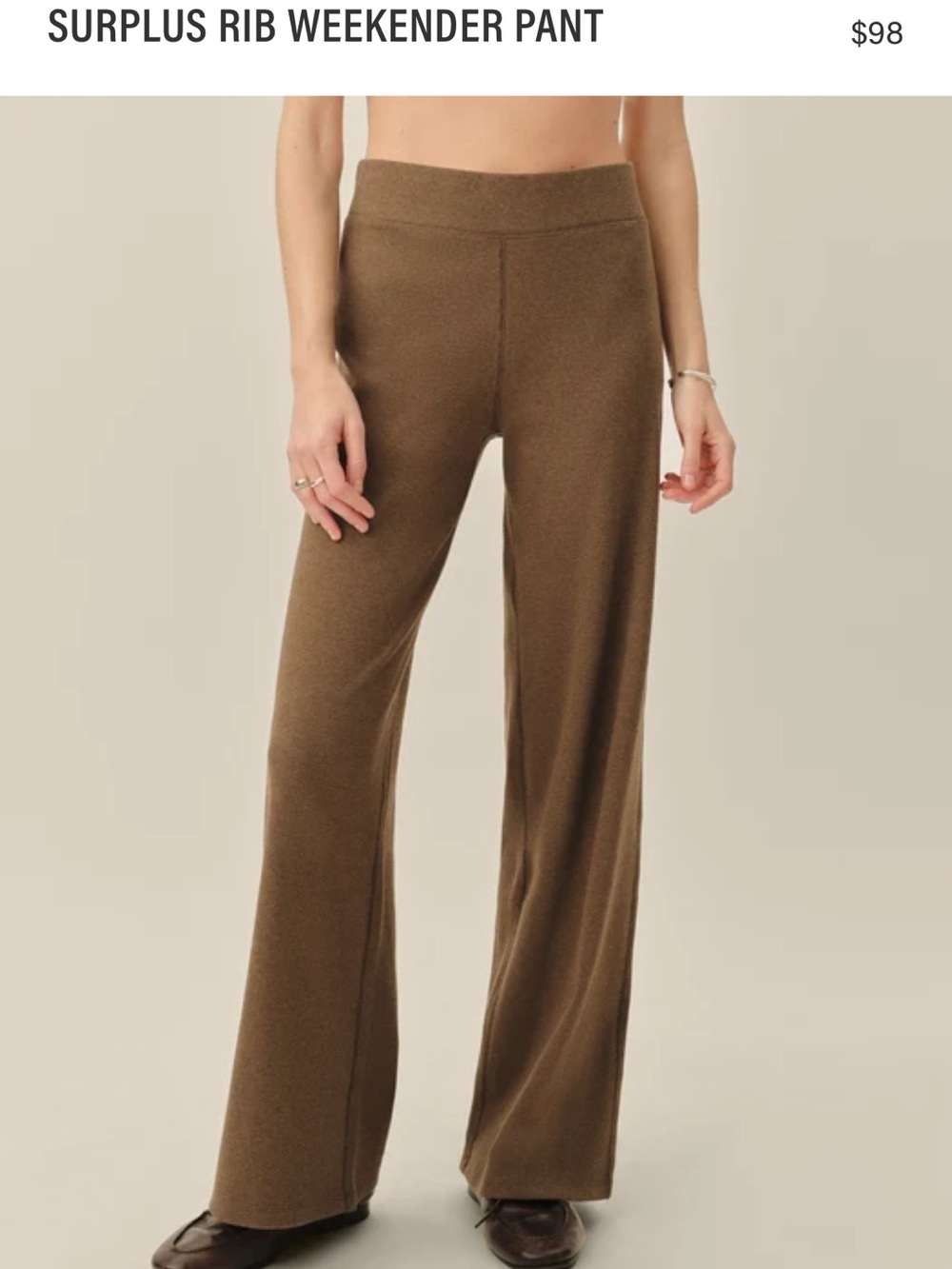 BUCK MASON Surplus Rib Weekender Pant - Navy size small